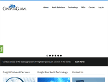 Tablet Screenshot of condataglobal.com